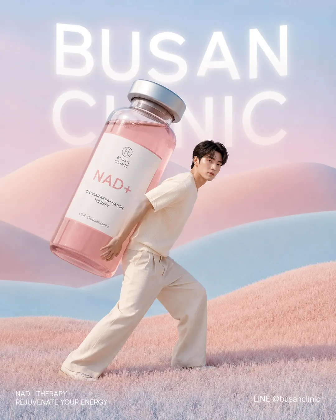 โปรแกรม NAD+ Ultra IV Drip ที่ Busan Clinic